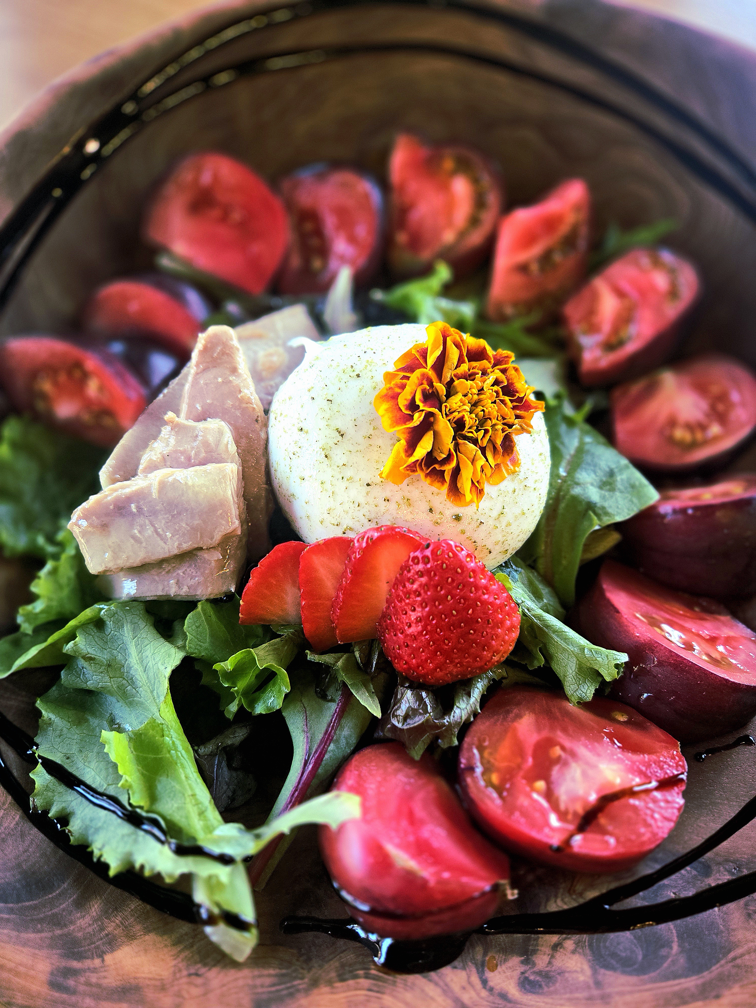 Tomato and Burrata Salad