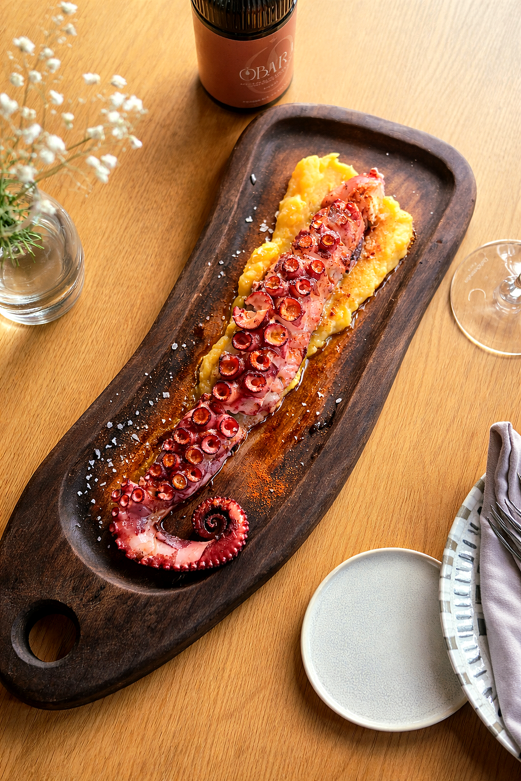 Pulpo a la brasa