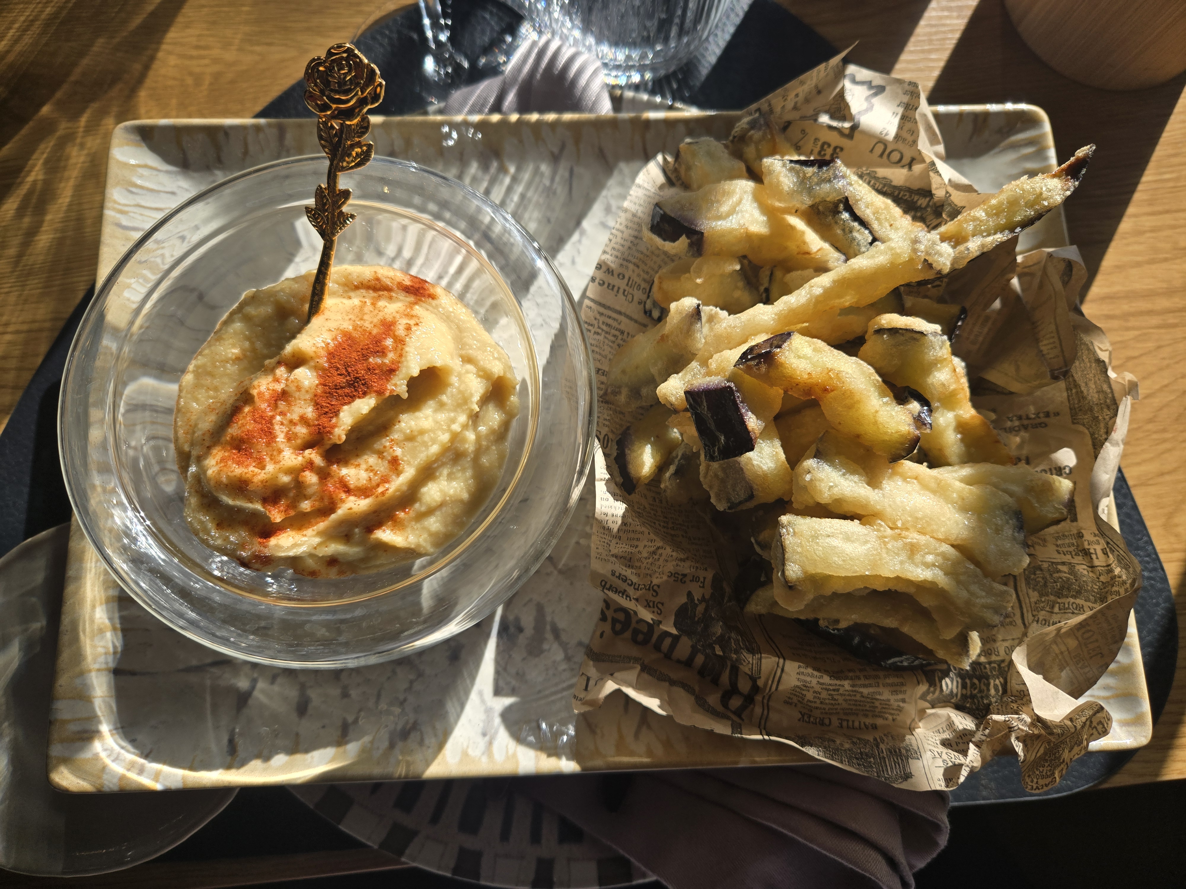 Humus con Berenjena